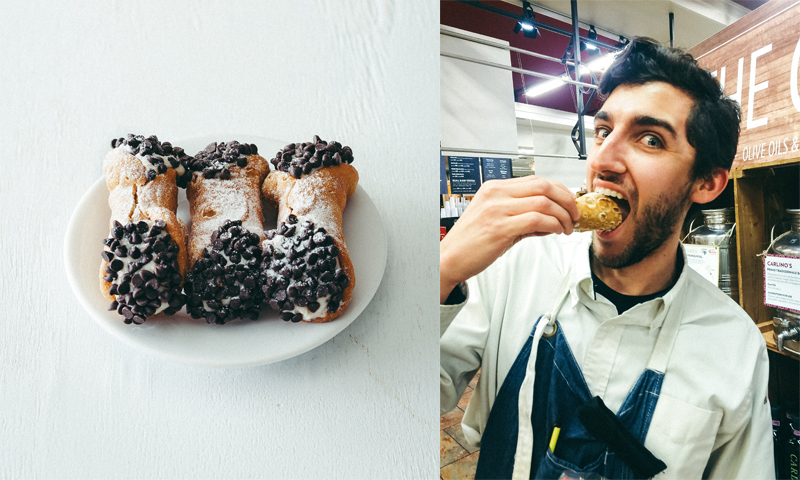 Andrew, a Floor Manager in West Chester. He likes Cannoli. Like, a lot.