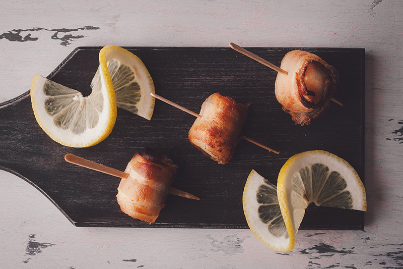 Bacon Wrapped Scallops