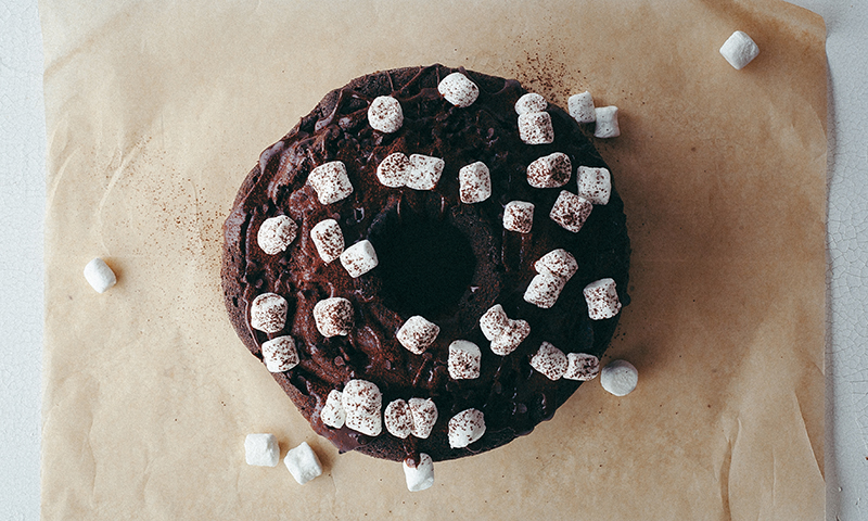 Hot Cocoa Cake