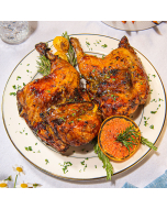 Whole Roasted Apricot & Rosemary Chicken