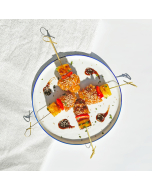 Sesame Chicken & Pineapple Skewer