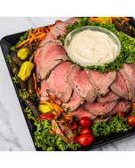 Sliced Beef Tenderloin Platter