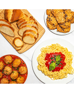 Spaghetti and Meatballs Big Family Dinner