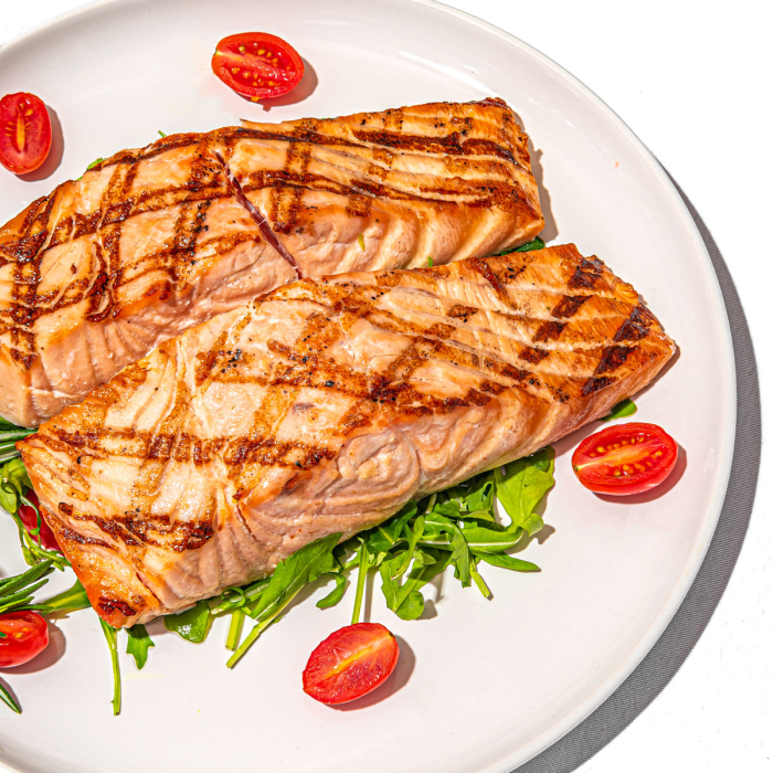 Healthy Choice Grilled Salmon