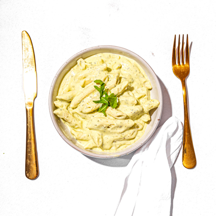 Lemon Pesto Penne