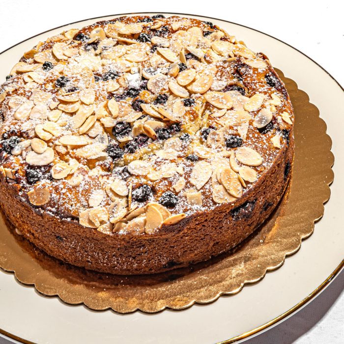 Ricotta Blueberry Coffee Cake