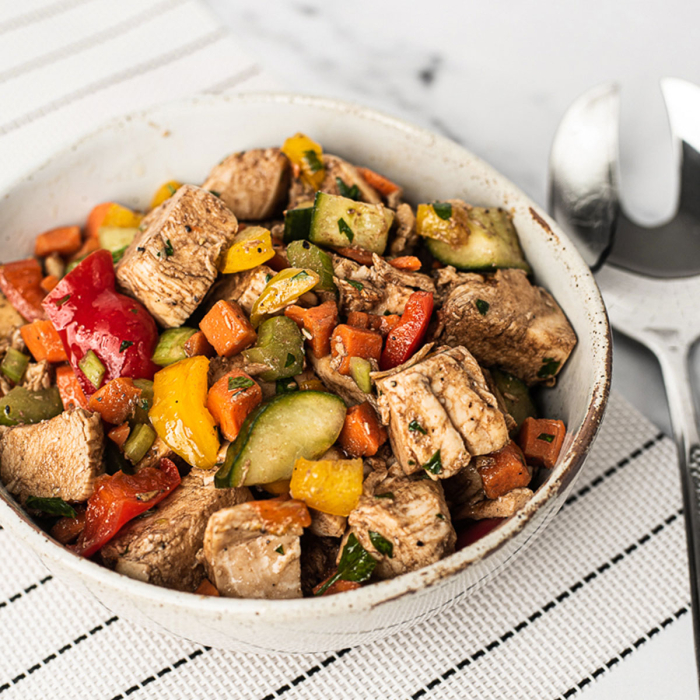 Grilled Balsamic Chicken Salad