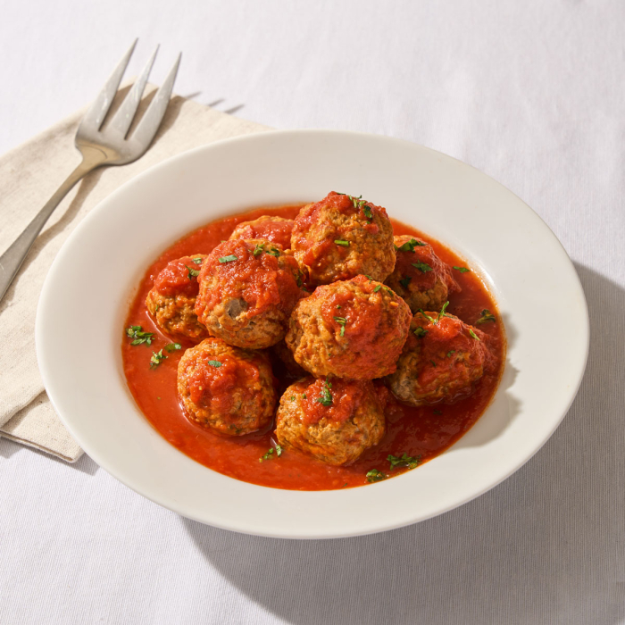 Beef Meatballs In Sauce