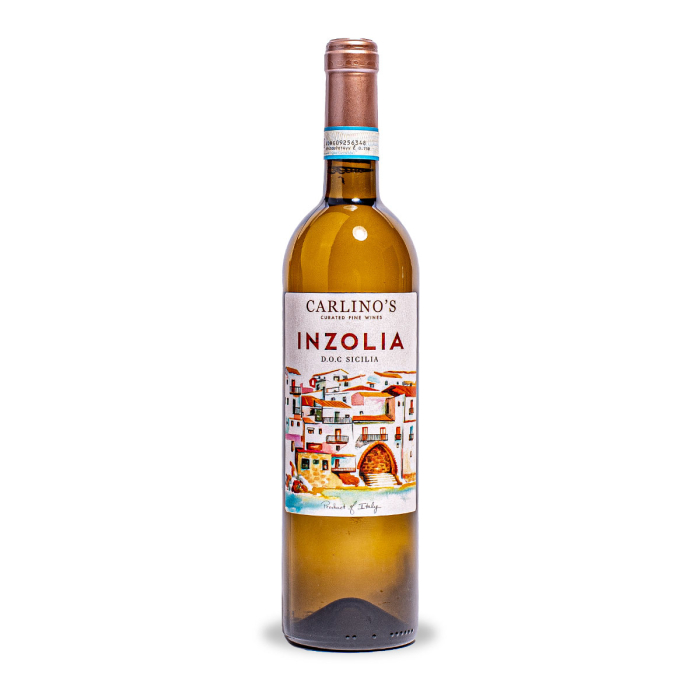 Carlino's Inzolia Wine, DOC Sicilia 750mL