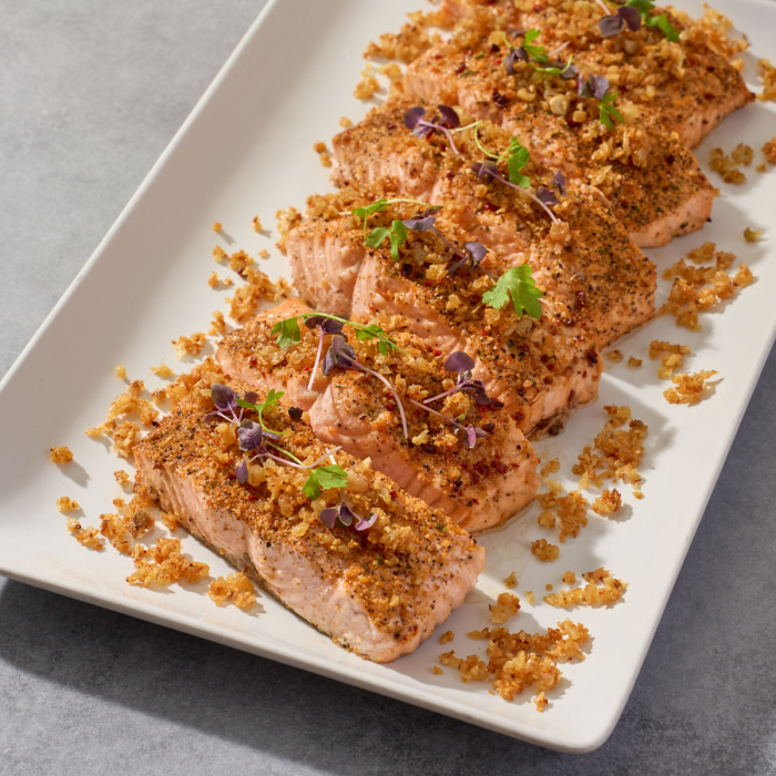 Citrus Garlic Herb Salmon
