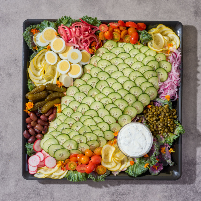 Chilled Poached Salmon Tray