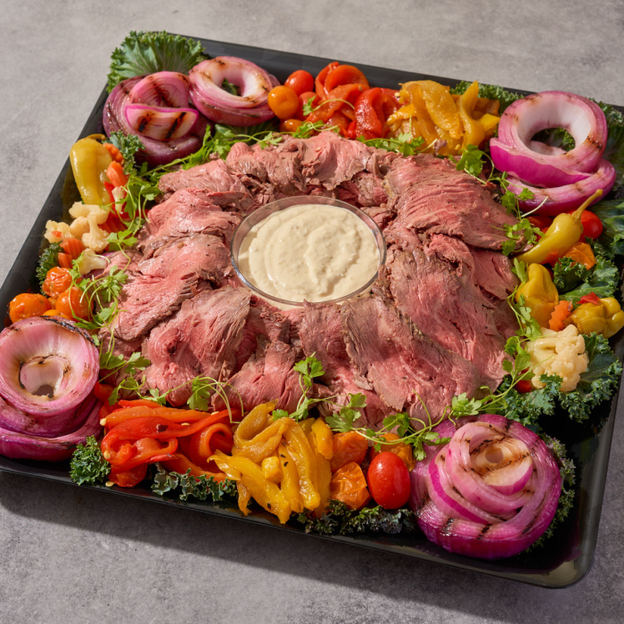 Sliced Beef Tenderloin Platter