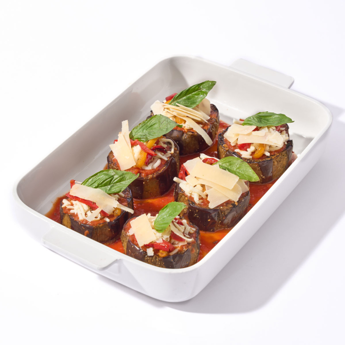 Grilled Eggplant Parmigiano