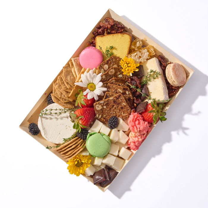 Spring Cheese Grazing Board