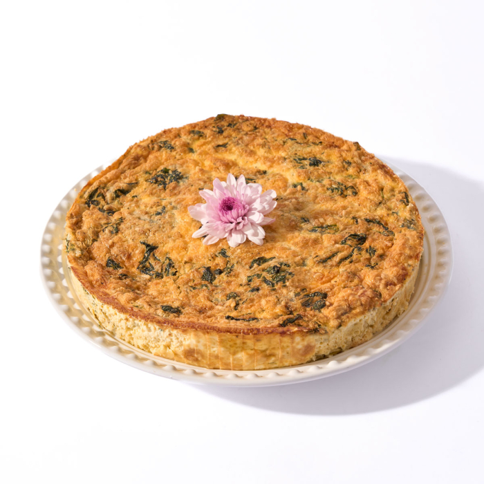 Florentine Crustless Quiche