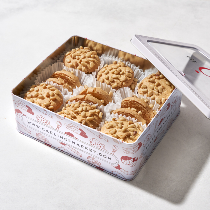 Carlino's Pignoli Cookie Tin