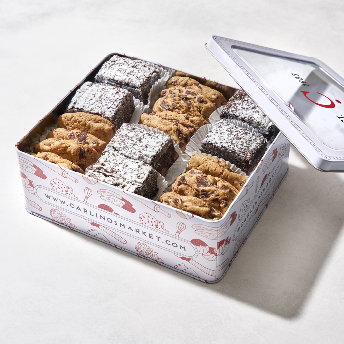 Carlino's Cookie & Brownie Tin