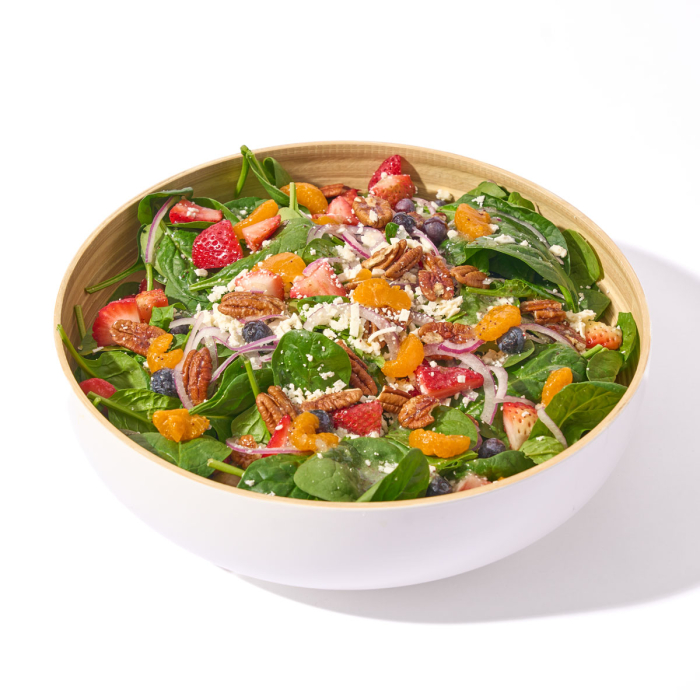 Strawberry Spinach Salad