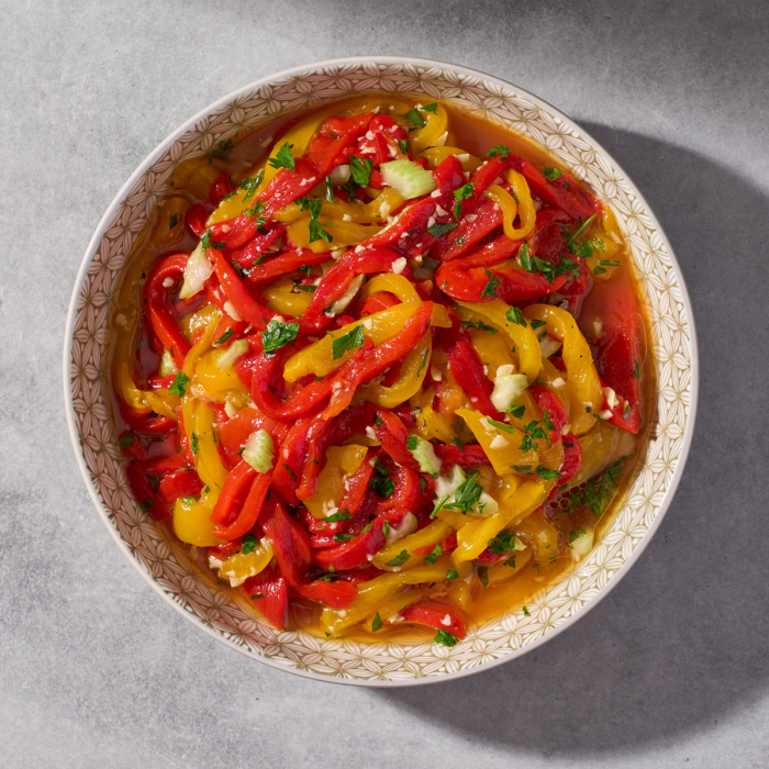 Marinated Roasted Peppers