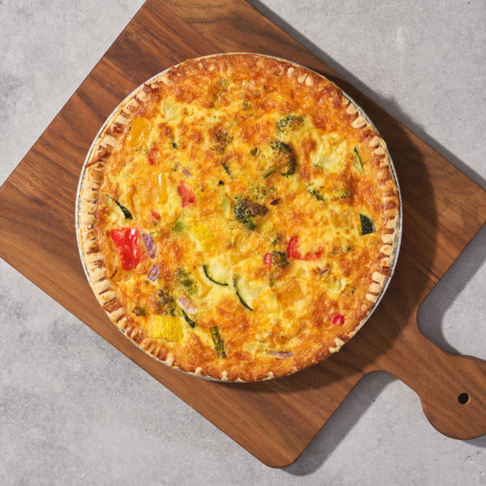 Harvest Vegetable & Cheese Quiche