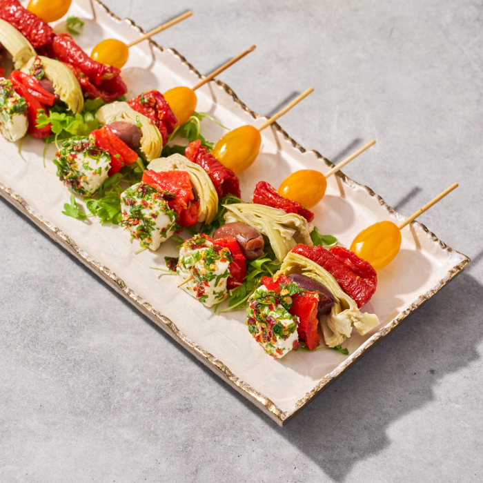 Greek Charcuterie Skewers