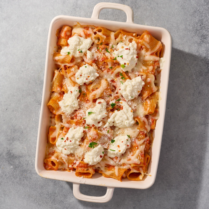 Baked Spicy Rigatoni Alla Vodka