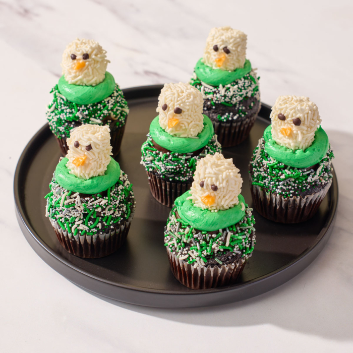 Bird Gang Cupcakes
