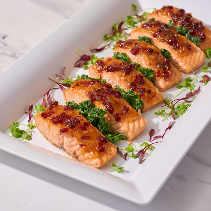 Orange Cranberry Salmon