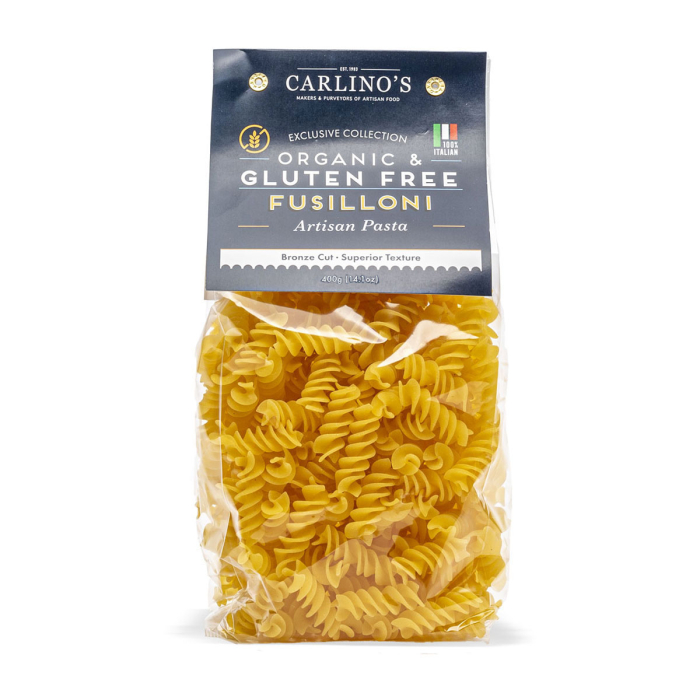 Carlino's Gluten Free Fusilloni Pasta 