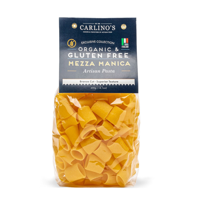 Carlino's Gluten Free Mezza Manica Pasta