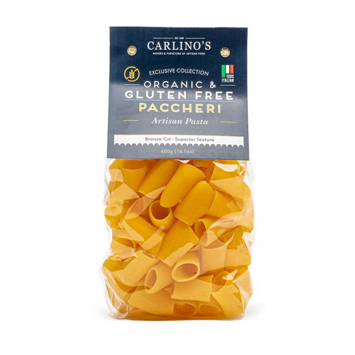 Carlino's Gluten Free Paccheri Pasta 