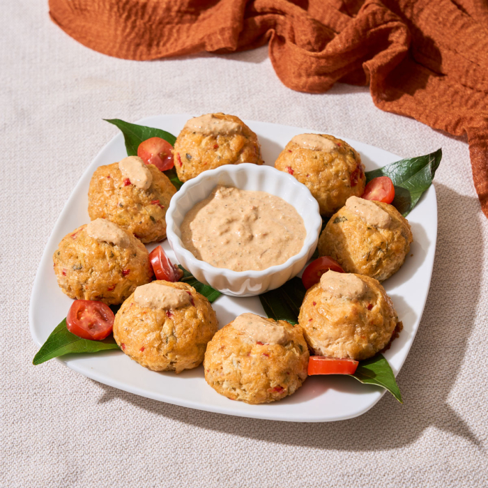 Miniature Roasted Artichoke Cake
