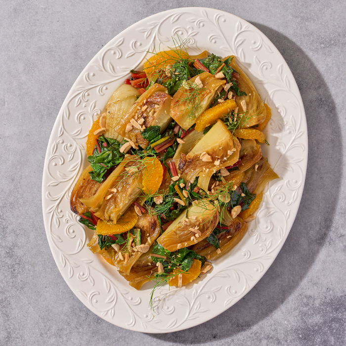 Orange Braised Fennel