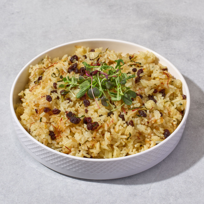 Saffron Rice with Currants