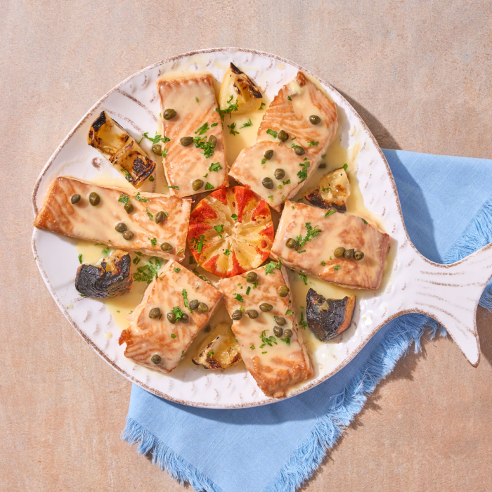 Salmon Piccata